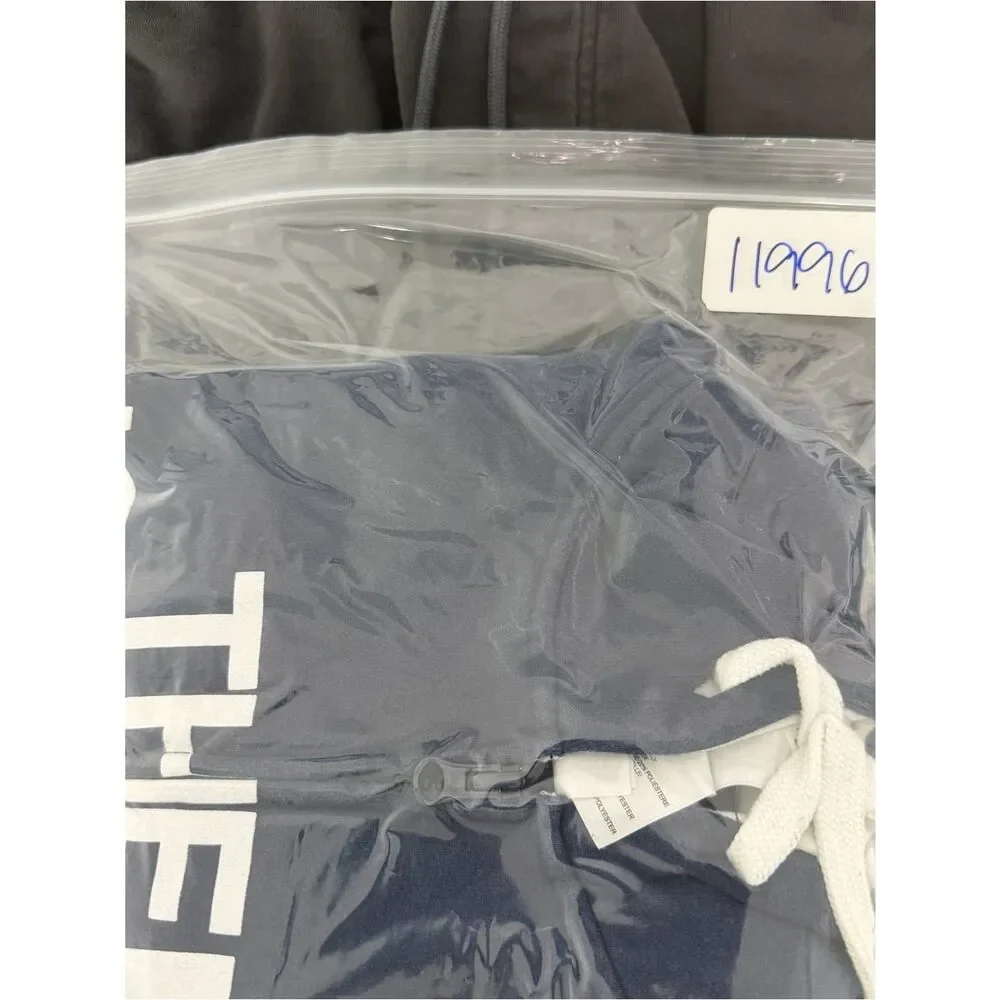 The North Face hoodie men’s size L blue full zip sweatshirt outdoor
